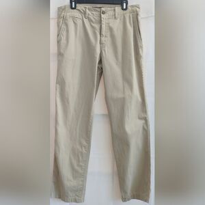 American Eagle Outfitters Khaki Chinos Classic Style 32x34